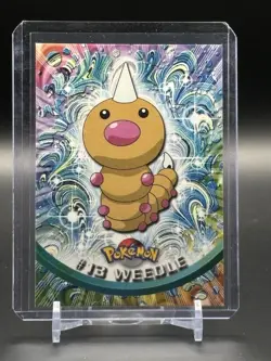 Pokemon Weedle Trading Card #13 Topps, Green Logo, Non-Holo - Image 1