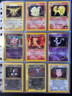 Lot of 90 ALL HOLO Vintage Pokemon Card Binder Collection Charizard - Image 4