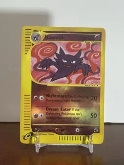 Haunter 80/165 Pokemon E Reader Nintendo Expedition Base Set Reverse Holo - Image 1