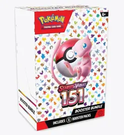 Pokemon Scarlet Violet 151 Booster Bundle 6-Pack, Factory-Sealed - Image 1