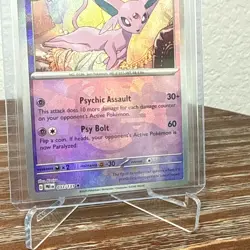 Espeon NM Master Ball 033/131 Sv: Prismatic Evolutions Pokemon TCG Holo - Image 3