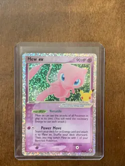 Mew EX 88/92 NM/M Ultra Rare Holo Classic Pokemon Celebrations 25th Anniversary - Image 1