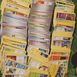 Pokemon Bulk Lot 400+ Cards No Holos Hidden Fates Tin - Image 2