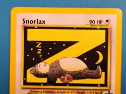 Snorlax Z Black Star Promo #49 Basic Pokemon Card TCG WOTC League NM - Image 2