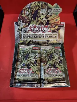 Factory Sealed Yu-Gi-Oh! Dimension Force Booster Pack 1st Edition English - Image 1