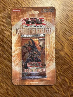 Yugioh FORCE OF THE BREAKER sealed 1st edition blister pack new booster - Image 1