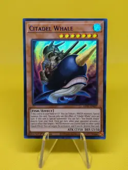 Yugioh - Citadel Whale (Blue) (LDS1-EN027) - Ultra Rare 1st Edition - Image 1