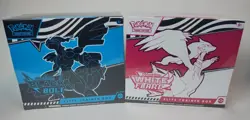 Pokemon New S&V Black Bolt & White Flare Sealed Elite Trainer Box ETB -Set of 2 - Image 1