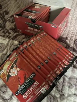One Piece OP-13 LOT OF 24 Factory Sealed Booster Packs English Unsealed Box - Image 5