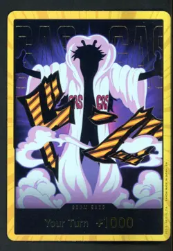 One Piece TCG Caesar Clown GOLD DON!1 Card PRB-02 - Image 1
