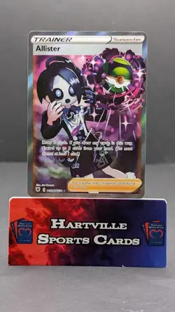 Pokemon Astral Radiance Allister Full Art Holo Trainer Card TG24/TG30 NM - Image 1