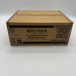 One Piece TCG OP-14 The Azure Sea's Seven 12 Booster Box Case ENGLISH SEALED - Image 4