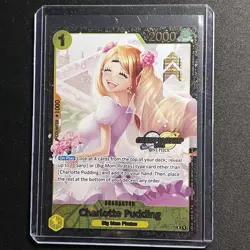 Charlotte Pudding Championship 2024 Top 64 Prize (OP03-112) - One Piece English - Image 1