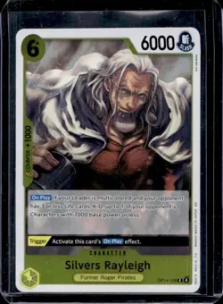 2026 One Piece Azure Sea's Seven Silvers Rayleigh Rare #OP14-108 - Image 1