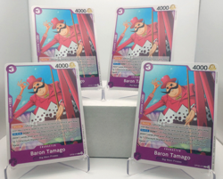 Baron Tamago Playset - OP08-070 x4 - Two Legends - One Piece TCG - English - Image 1