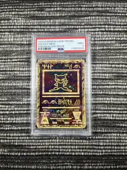 Ancient Mew Holo Pokemon 2000 Movie Game Promo PSA 9 Mint - Image 1