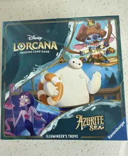 Ravensburger Disney Lorcana TCG Azurite Sea Illumineer's Trove Kit English - Image 1