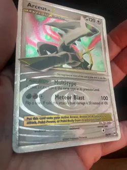 🔥 vintage 2009 card Arceus Lv X 95/99 Ultra Rare Lightly Played Pokemon Card - Image 2