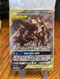 Umbreon & Darkrai GX SM241 Tag Team Promo Pokemon Card Rare Card 🔥 - Image 1