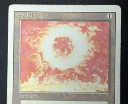 MTG Sol Ring- DAMAGED -3rd Edition Magic the Gathering Card - Image 3