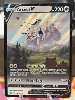Arceus V SWSH204 SWSH: Sword & Shield Promo Cards Holo - Image 1