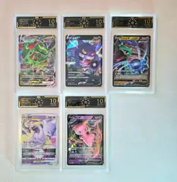 Lot * 5 Simplified Chinese Pokemon Cards-Gengar,Mew,Rayquaza OCD 10 CR46 - Image 1