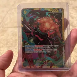Roronoa Zoro OP06-118 SEC (English) One Piece Card Game x3 - Image 2