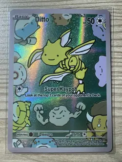 SCYTHER Ditto Genetic Mystery 1ST PRINT FAN ART After Skool Hobby Pokemon MINT - Image 1