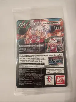 One Piece Monkey D. Luffy US College Basketball SEALED Promo Card RUTGERS - Image 2