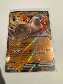 Ascended Heroes Regirock ex Double Rare 107/217 Pokemon Card NM FINISH YOUR SET - Image 1