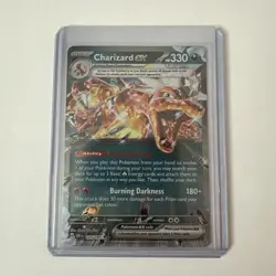Pokemon Obsidian Flames CHARIZARD EX 125/197 Holo Double Rare Card MINT-NM - Image 1