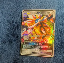 Pokemon Solgaleo GX SM104 Promo Holo Legendary 250 HP GX Card - Image 1
