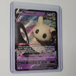 Mimikyu V 068/172 Brilliant Stars Ultra Rare Holo NM-Mint Pokemon TCG Card - Image 1