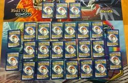 Pokemon Card Lot Cracked Ice & Cosmos Holo Fire Lugia Reshiram Eevee 40 Cards - Image 2