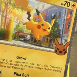 🌀🌀Pokemon TCG Card Lot Pikachu Regular Holo Promo English - Image 2