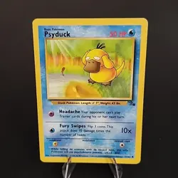 Pokemon TCG Card - Fossil Set - Psyduck 53/62 - Vintage WOTC LP/NM - Image 1