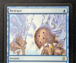MTG Retract- SIGNED -Darksteel Magic the Gathering Card #032 - Image 3
