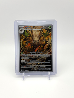 Pokemon Card - Shiftry 163/162 Holo Illustration Rare 2024 Shiny Foil Art TCG NM - Image 1