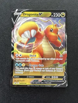 Dragonite V SWSH154 SWSH: Sword & Shield Promo Cards Holo - Image 1