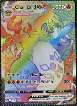 Charizard VMAX (Secret) 074/073 Champions Path Holo - Pokemon Card - Image 1