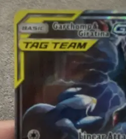 Pokemon Garchomp & Giratina GX TAG TEAM Holo 270 HP Card TCG - Image 2
