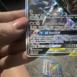 Pokemon Garchomp & Giratina GX TAG TEAM Holo 270 HP Card TCG - Image 4