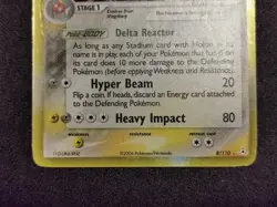 Pokemon Gyarados Reverse Holo Stamped Delta Species Ex Holon Phantoms Card 8/110 - Image 4