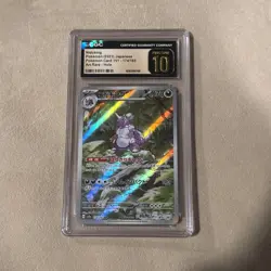 CGC 10 PRISTINE Nidoking 174/165 HOLO RARE Japanese 151 Pokemon Card - Image 1