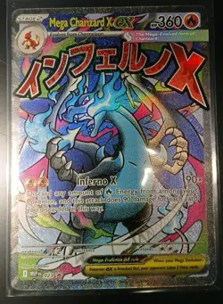 Polemon Mega Charizard x Ex 023 Promo Pokemon Card - Image 2