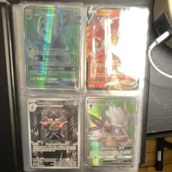 Pokemon GX, EX, V Card Lot Binder including full arts (read description ) - Image 1