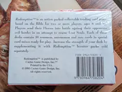 Redemption Cactus Game Design 2 Decks 1995 Factory Sealed 100 Cards - Image 2