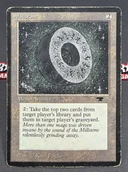 MTG Millstone- DAMAGED -Antiquities Magic the Gathering Card #056 - Image 1