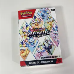 Pokemon TCG Prismatic Evolutions Booster Bundle Box English 2025 60 Cards - Image 1
