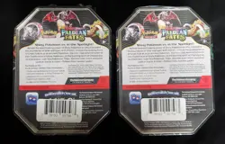 Pokemon TCG Paldean Fates Sealed Lot: Great Tusk & Iron Treads Tins - Image 2